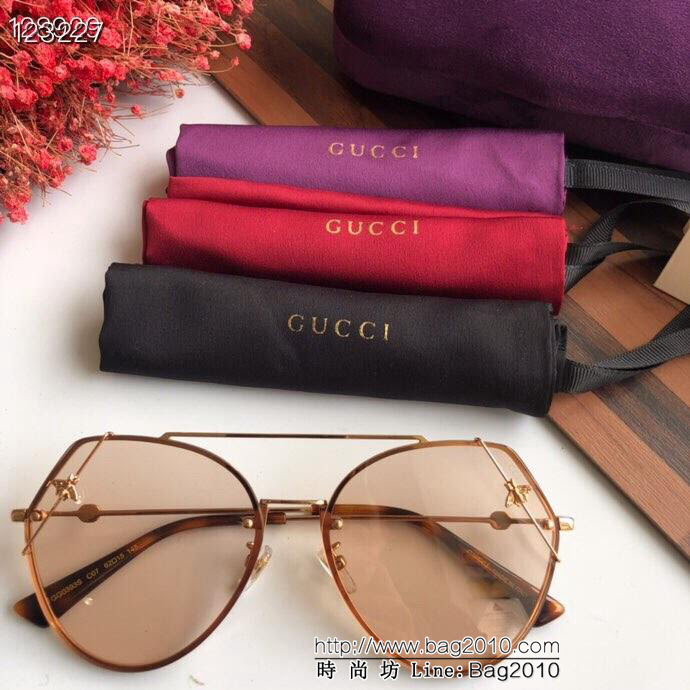 GUCCI古馳 GG0393S 完美品質 適合各種臉型 經典太陽鏡  lly1380